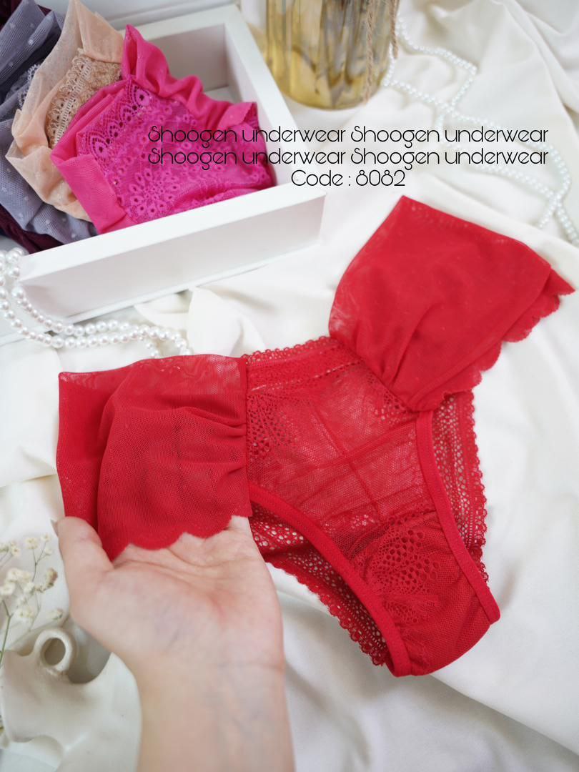 شورت توری فانتزی شوگن دارای رنگبندی freeسایز