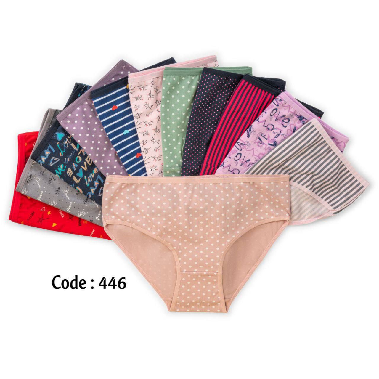 شورت نخ پنبه طرح دار میسپل سایزXL