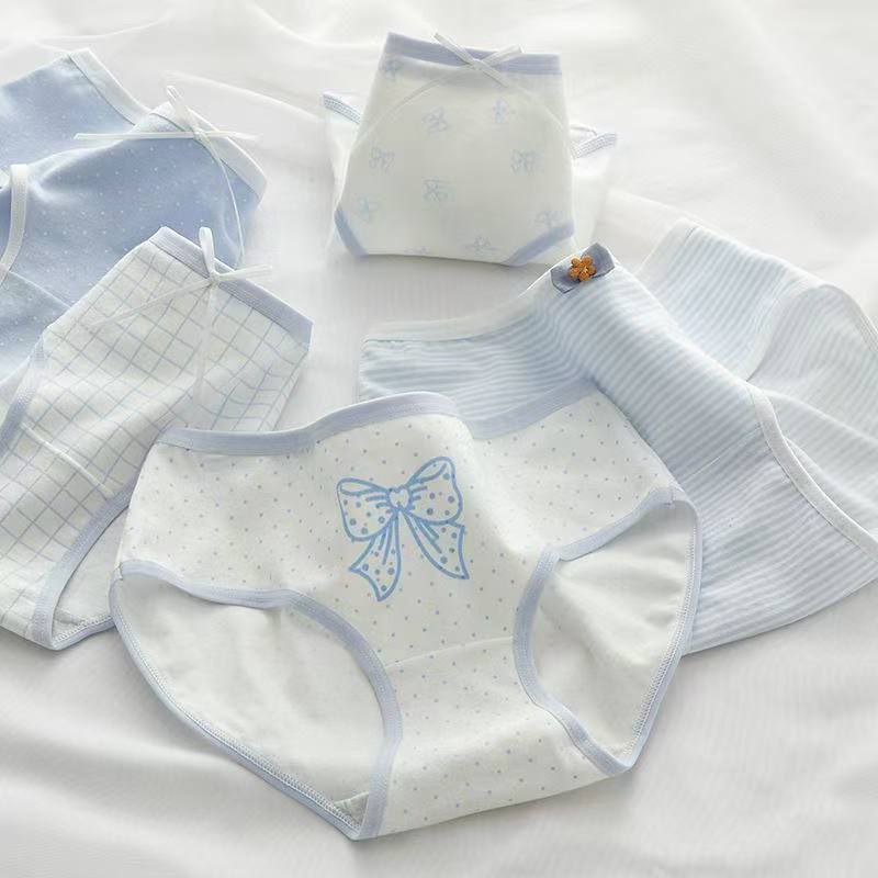 شورت عروسکی طرح دار وارداتی سایز XL رنگ آبی